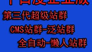 百度站群排名(百度站群seo)