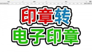 印章字體轉換軟件(印章生成網站)