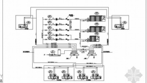 冷站群控系統圖 dwg
